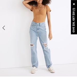 Madewell Baggy Straight Jean